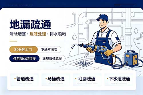 广汉地漏疏通