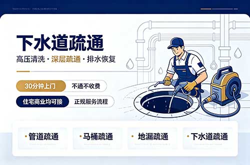 广汉下水道疏通