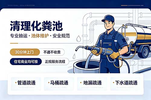 广汉清理化粪池